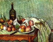 Paul Cezanne stilleben med lokar painting